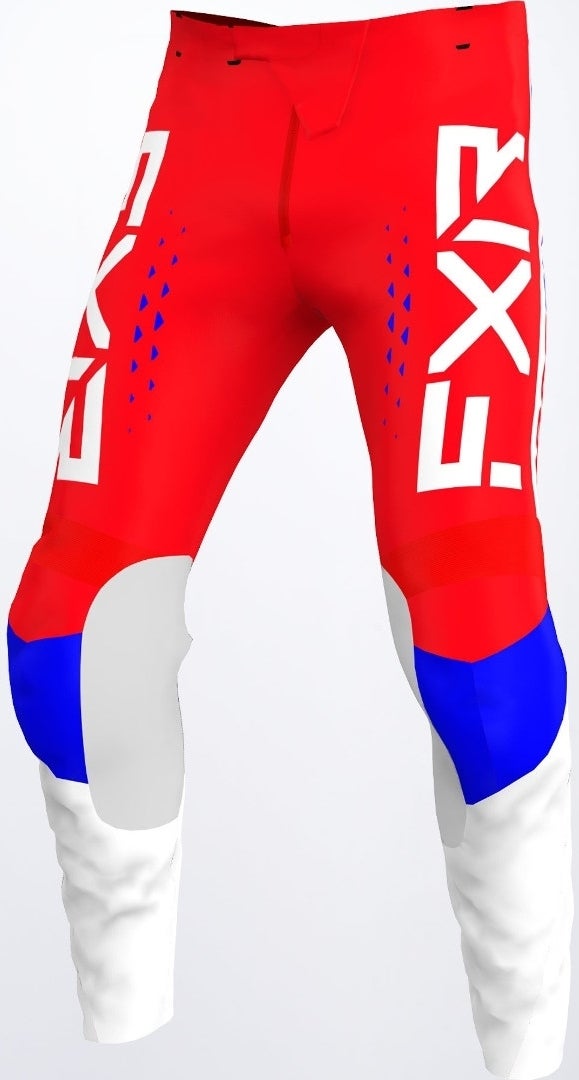 FXR Clutch Pro Motocross Pants blue/red 34 Figure 1