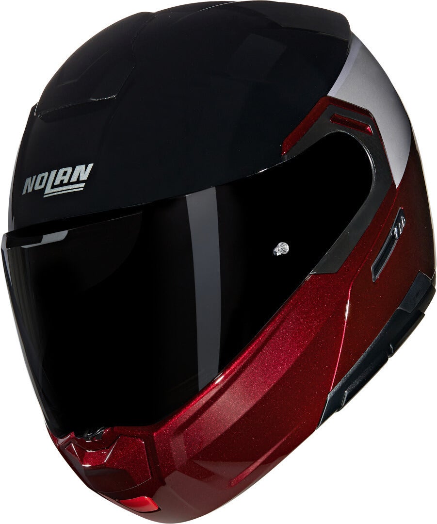 Nolan N90-3 06 Verniciatura Speciale N-Com Casco nero/rosso XS (55) Figura 1