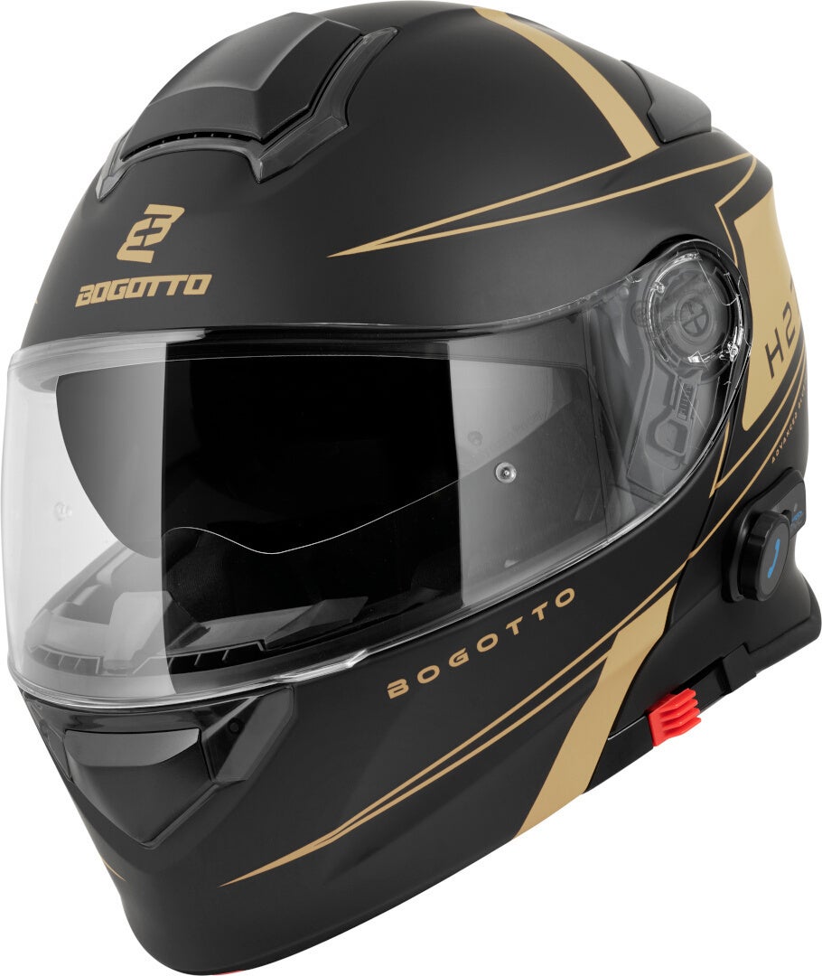 Side view of Bogotto H271 BT Taog Bluetooth Helmet