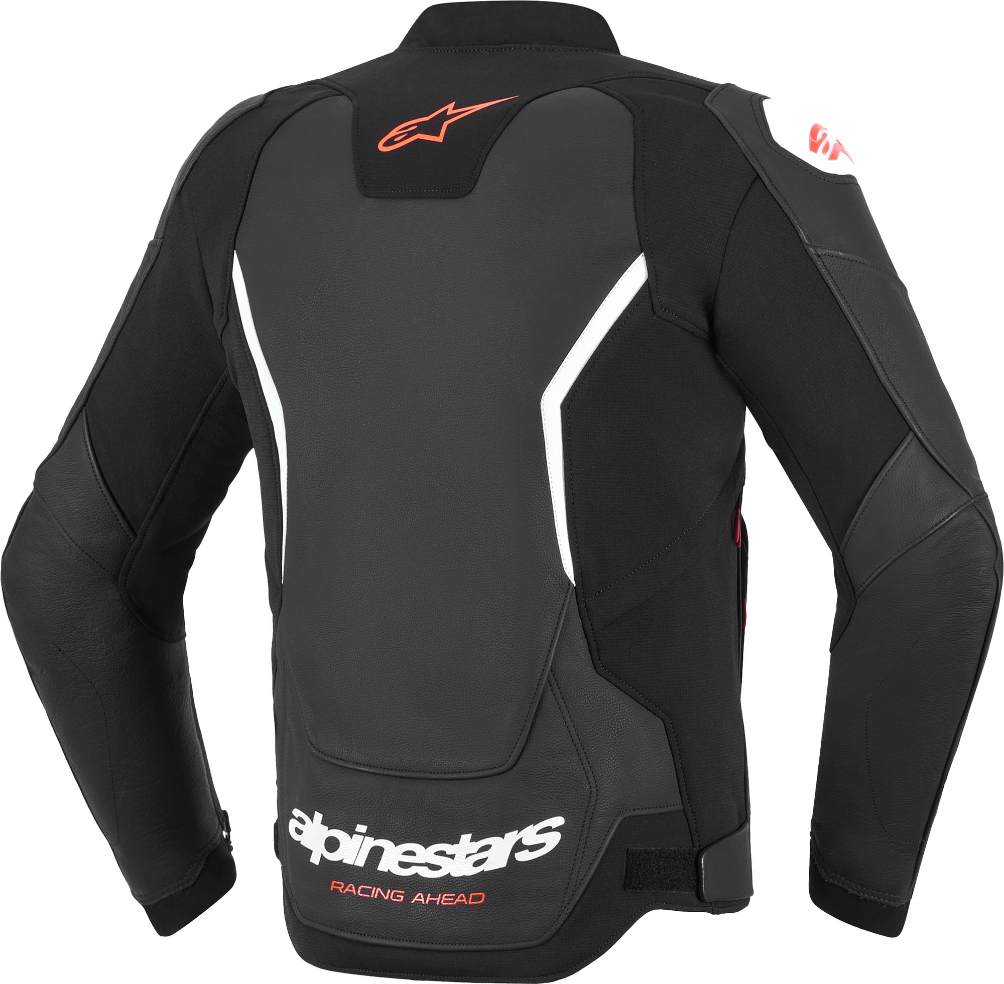 Alpinestars GP Force V2 Motorcycle Leather Jacket black/white 58 Figure 2