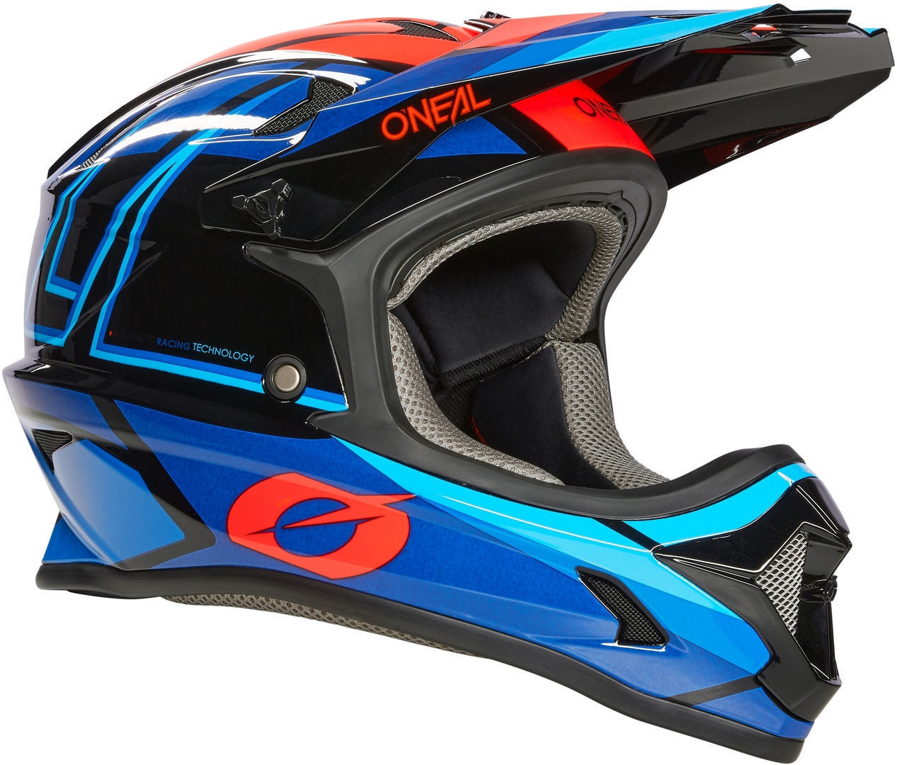 Oneal Sonus Split V.23 Downhill Helm blau/rot S (55/56) Abbildung 6