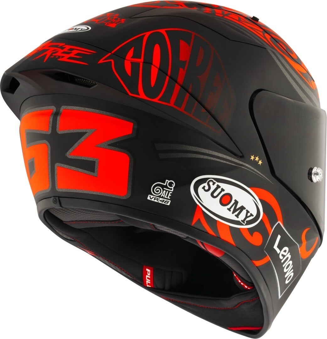Suomy S1-XR GP Bagnaia Replica 2024 Casco XS (53/54) Figura 3