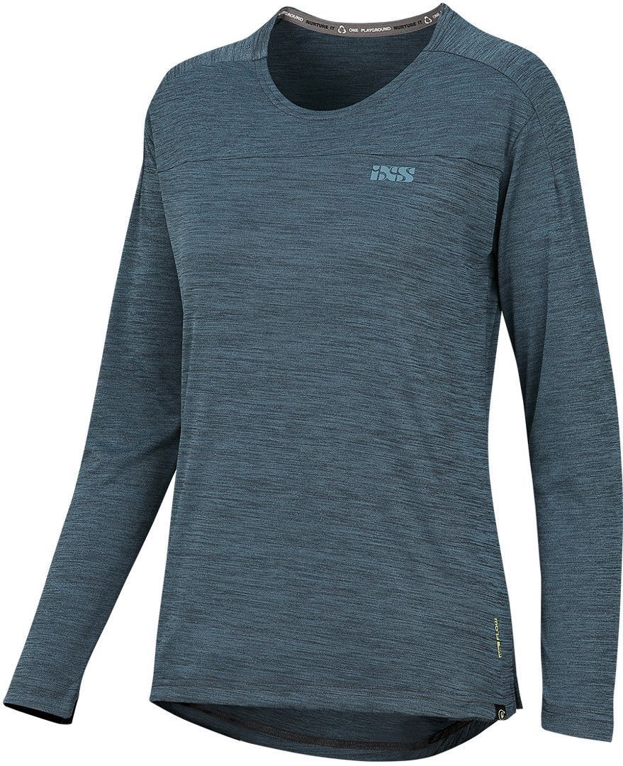 IXS Flow X LS Jersey de bicyclette de dames turquoise 40 Figure 1