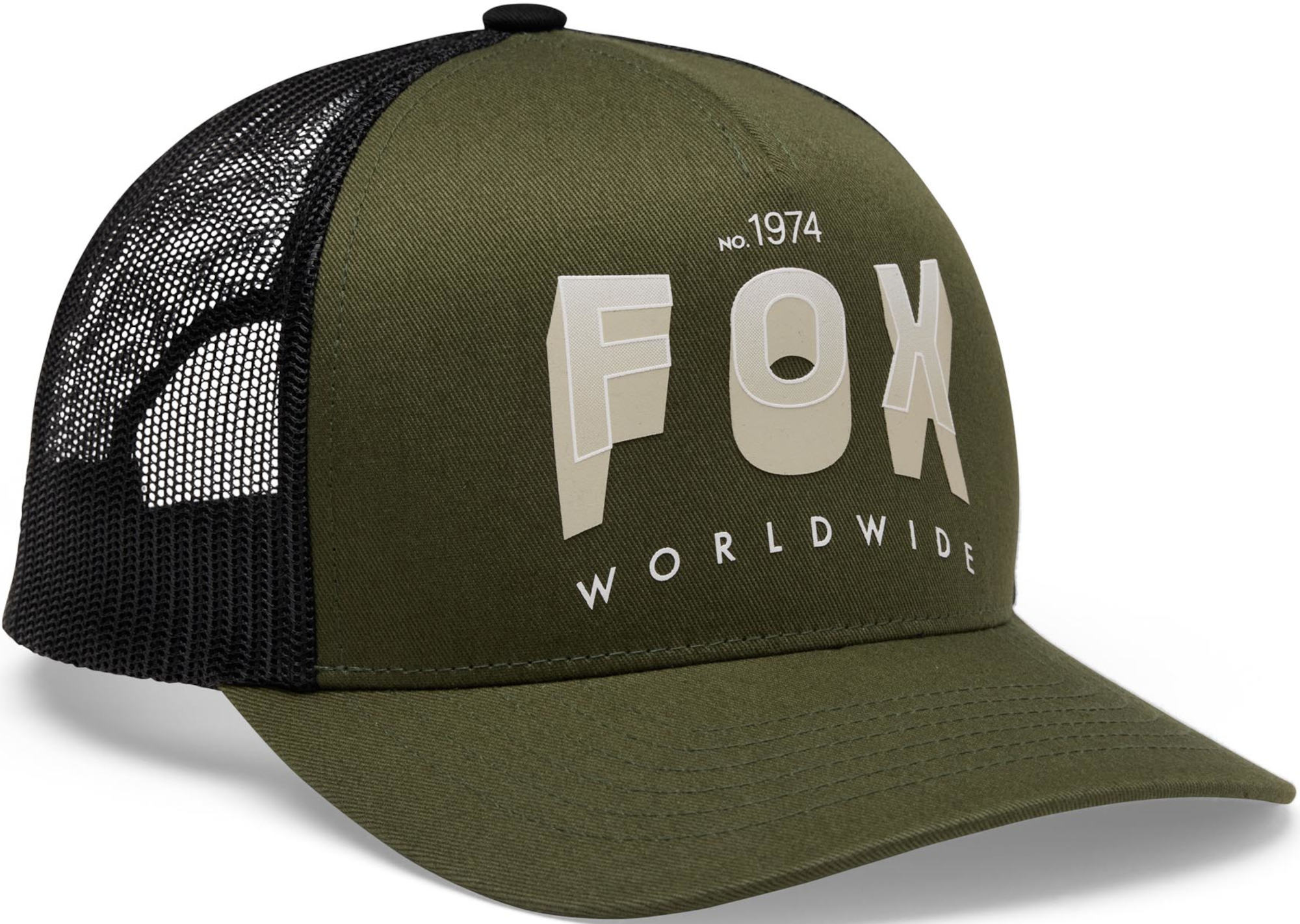 FOX Block Mesh Șapcă de camionagiu Armată Figura 1