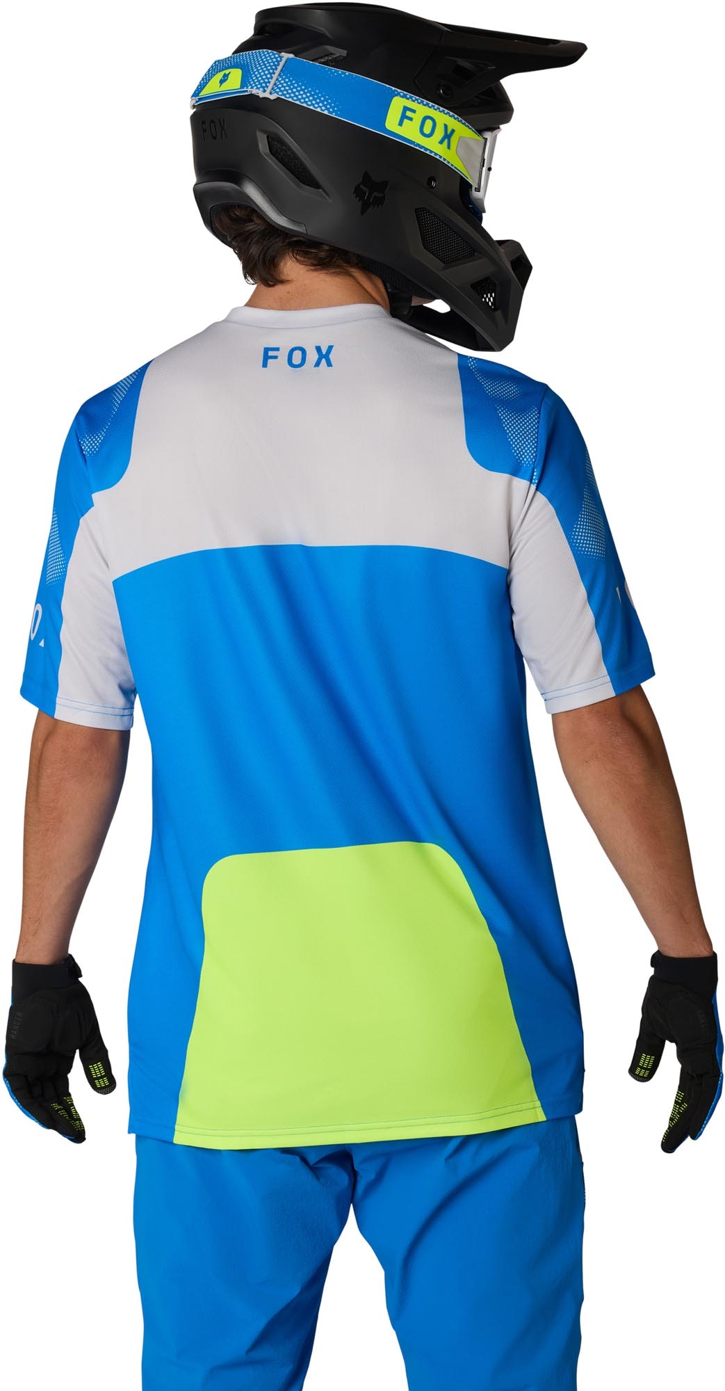 FOX Ranger Tactile Cykeltrøje blå M Figur 4
