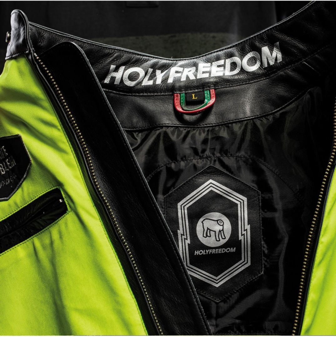HolyFreedom Zero Vision Motorrad Lederjacke XL Abbildung 13