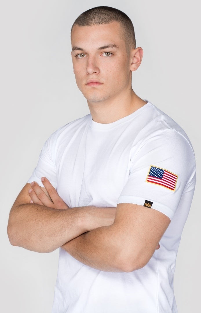 Alpha Industries NASA Футболка Белый XL Рисунок 5