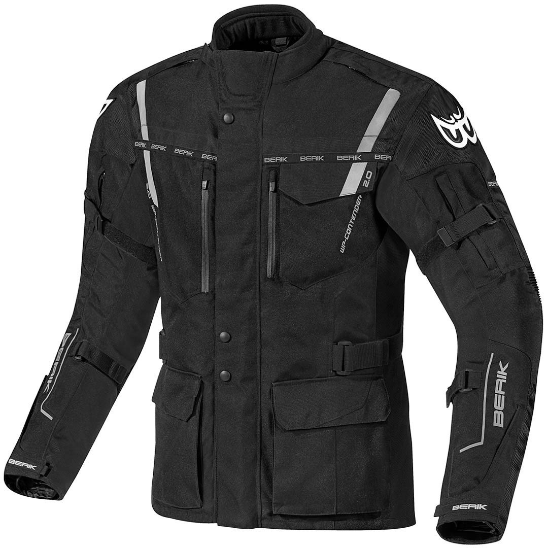 Berik Torino Waterproof Motorcycle Textile Jacket black 52 Figure 1