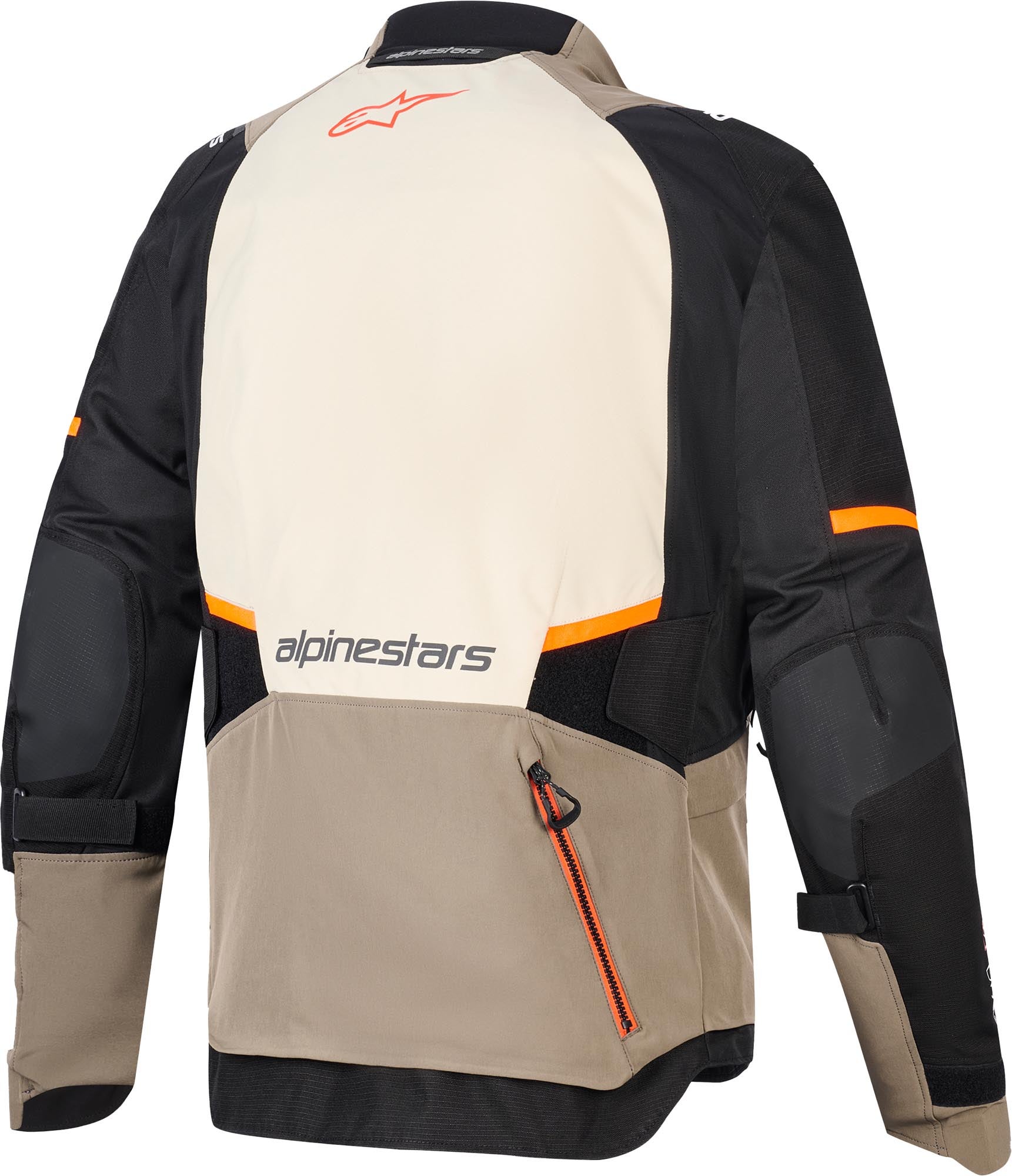 Alpinestars Andes V4 Drystar wasserdichte Motorrad Textiljacke schwarz/braun M Abbildung 2