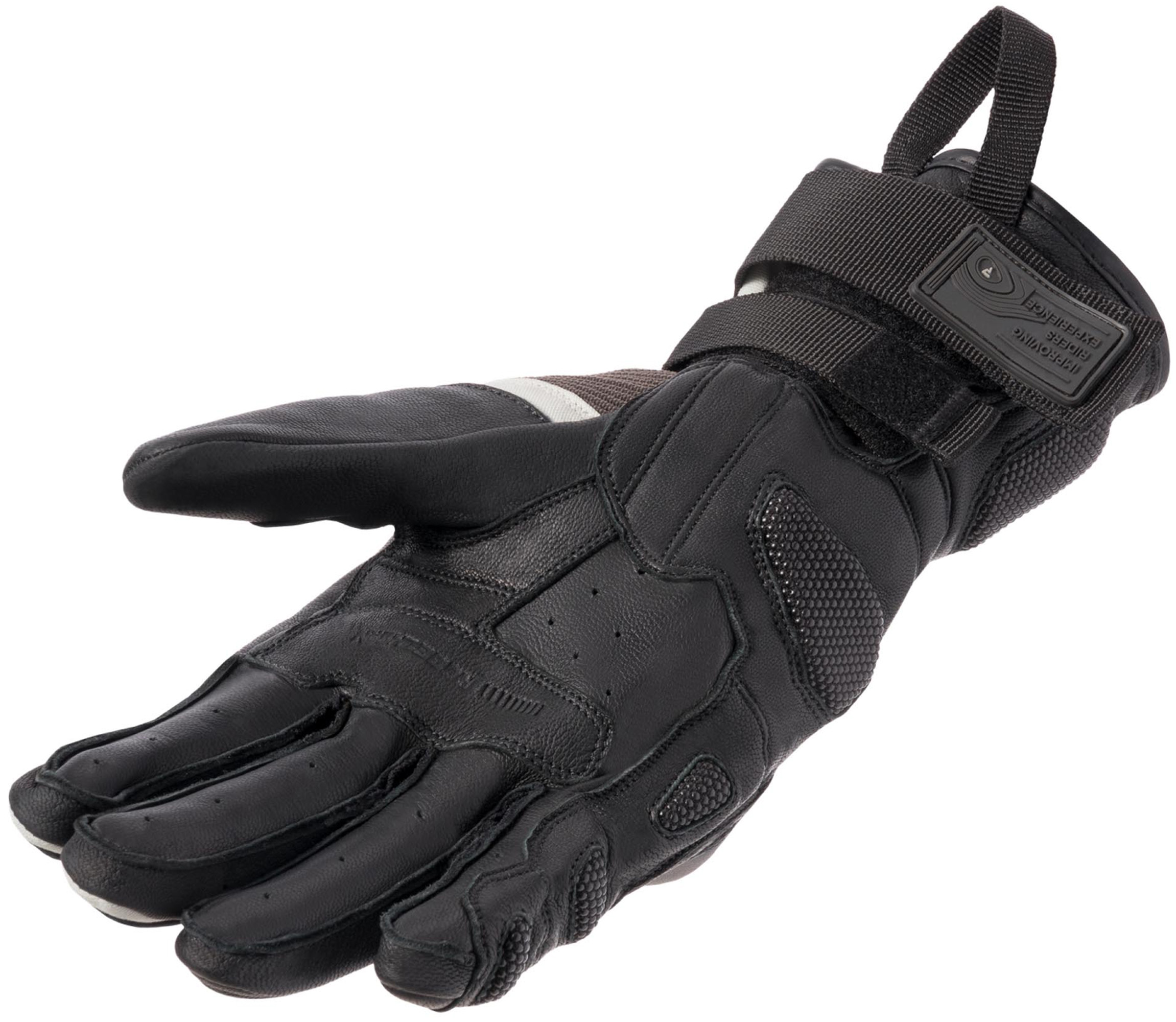Rebelhorn Range Motocyklové rukavice Černá/světle šedá 2XL Obrázek 3
