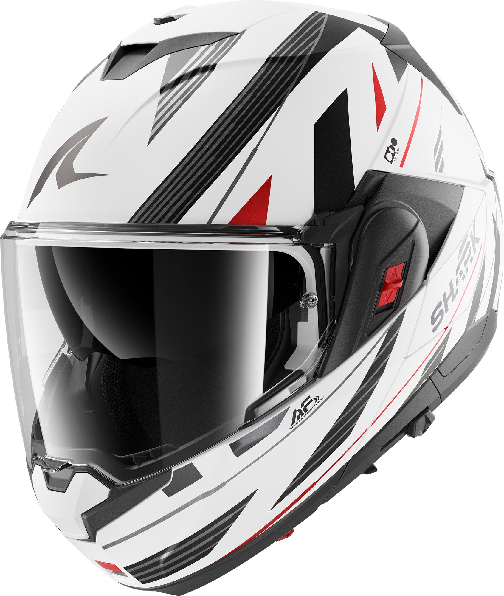 Shark Oxo Dashed Casque Noir mat/blanc L (59/60) Figure 1