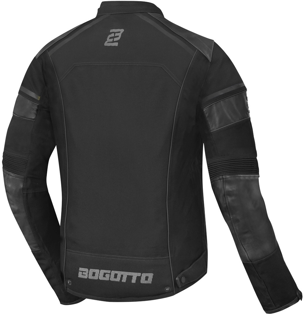 Bogotto Blizzard-X waterproof Motorcycle Textile Jacket black XXL Figure 4