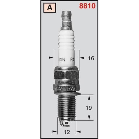 CHAMPION Zündkerze RA4HCX OE052 Figura 1