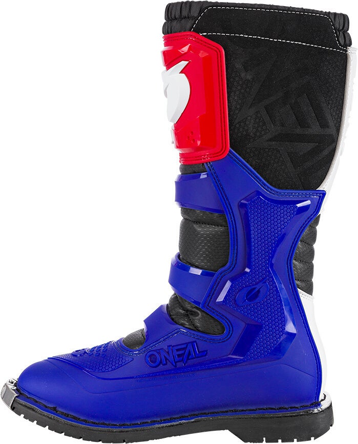 Oneal Rider Pro Motocross Boots blue/red 40 Figure 2