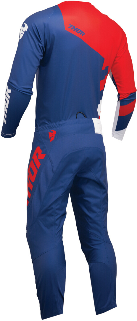 Thor Sector Checker Jeugd Motorcross broek blauw/wit/rood 22 Figuur 5