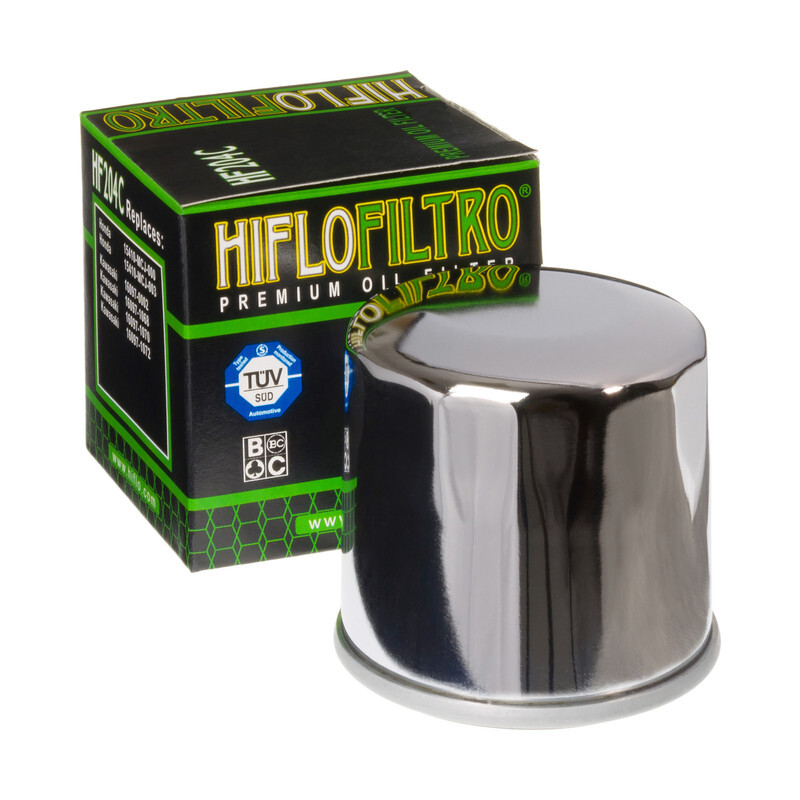 Hiflofiltro Oljefilter Krom - HF204C Figur 1