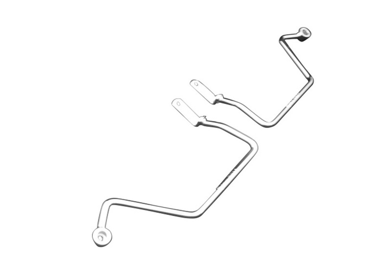 Highway Hawk Kit de suporte para alforjes, Suzuki LS 650 SAVAGE, cromado Figura 2