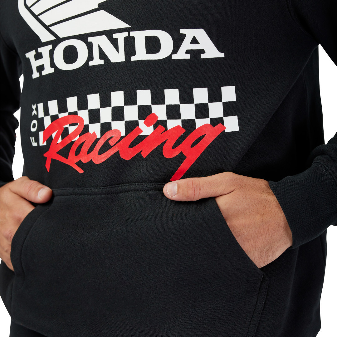 FOX Honda パーカー 黒 XXL 図2