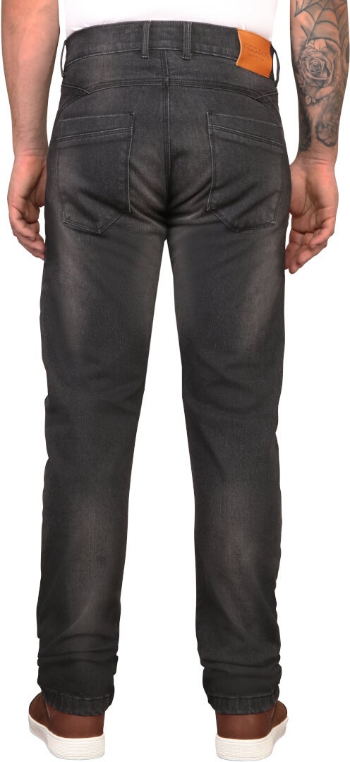 Modeka Finn Mono Motorcykel Jeans Mørk Stenvask 32 Figur 2