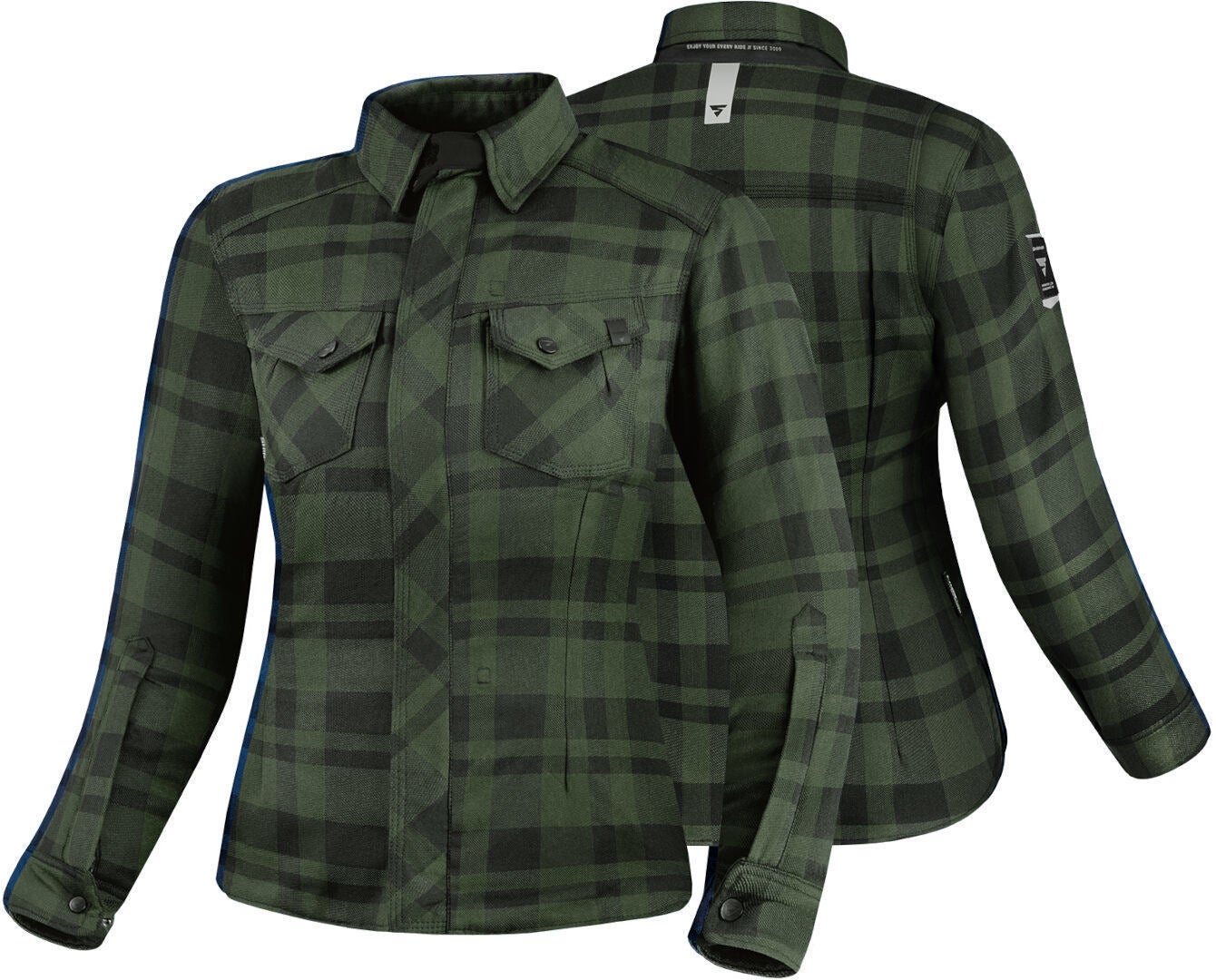 SHIMA Renegade 2.0 Camicia Moto Donna Verde 3XL Figura 3