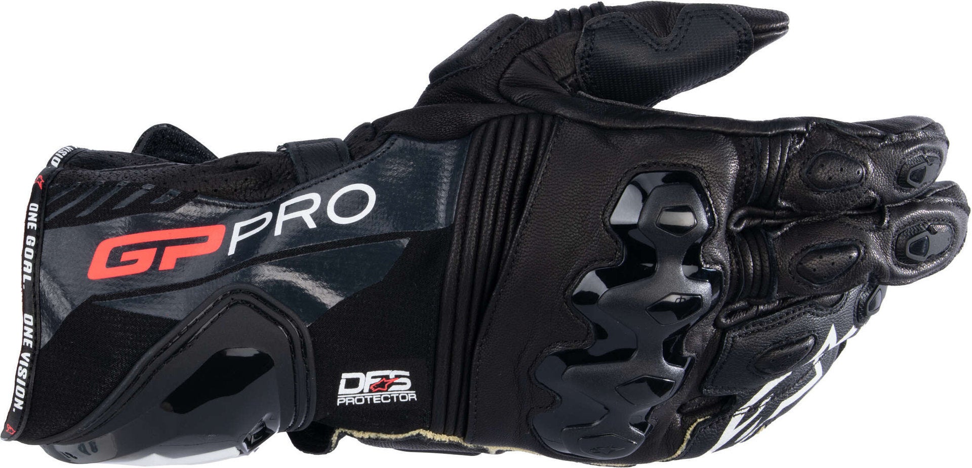 Alpinestars GP Pro R4 perforerede motorcykelhandsker Sort L Figur 1