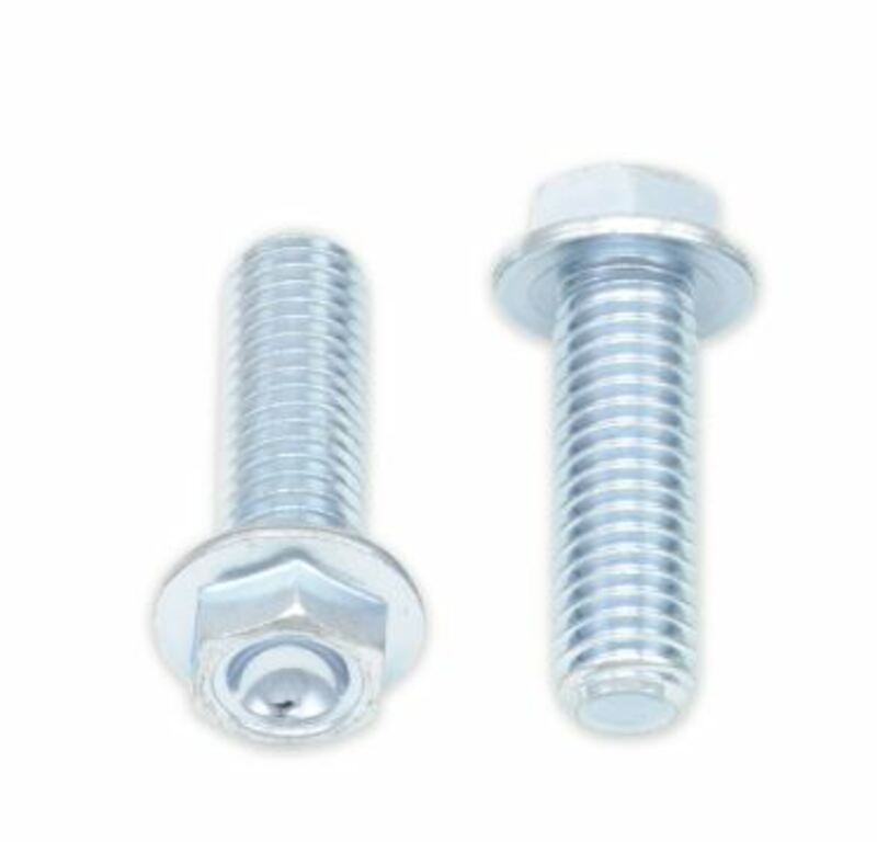 Bolt Sexkantig huvudflänsskruv 10mm M8x1,25x25mm 10 st Figur 2
