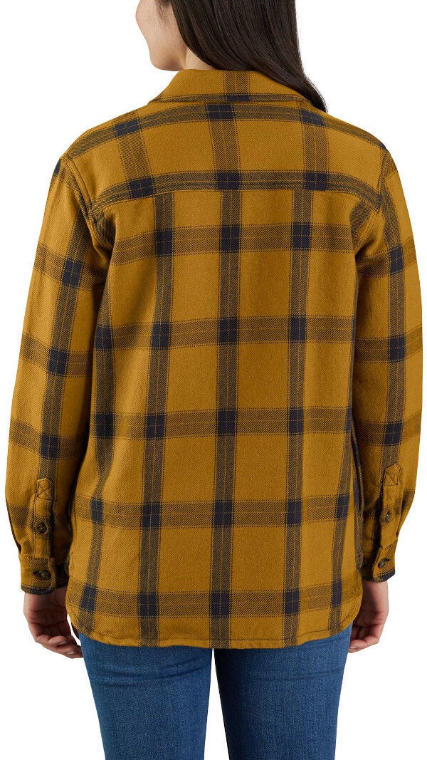 Carhartt Heavyweight Twill Camicia Da Donna marrone M Figura 3