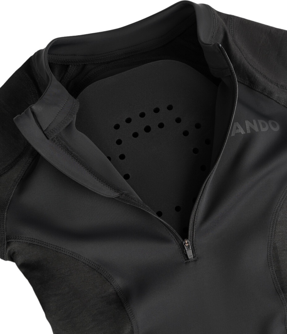 Side view of Pando Moto Shell WW 02 Ladies Long Sleeve Protector Shirt