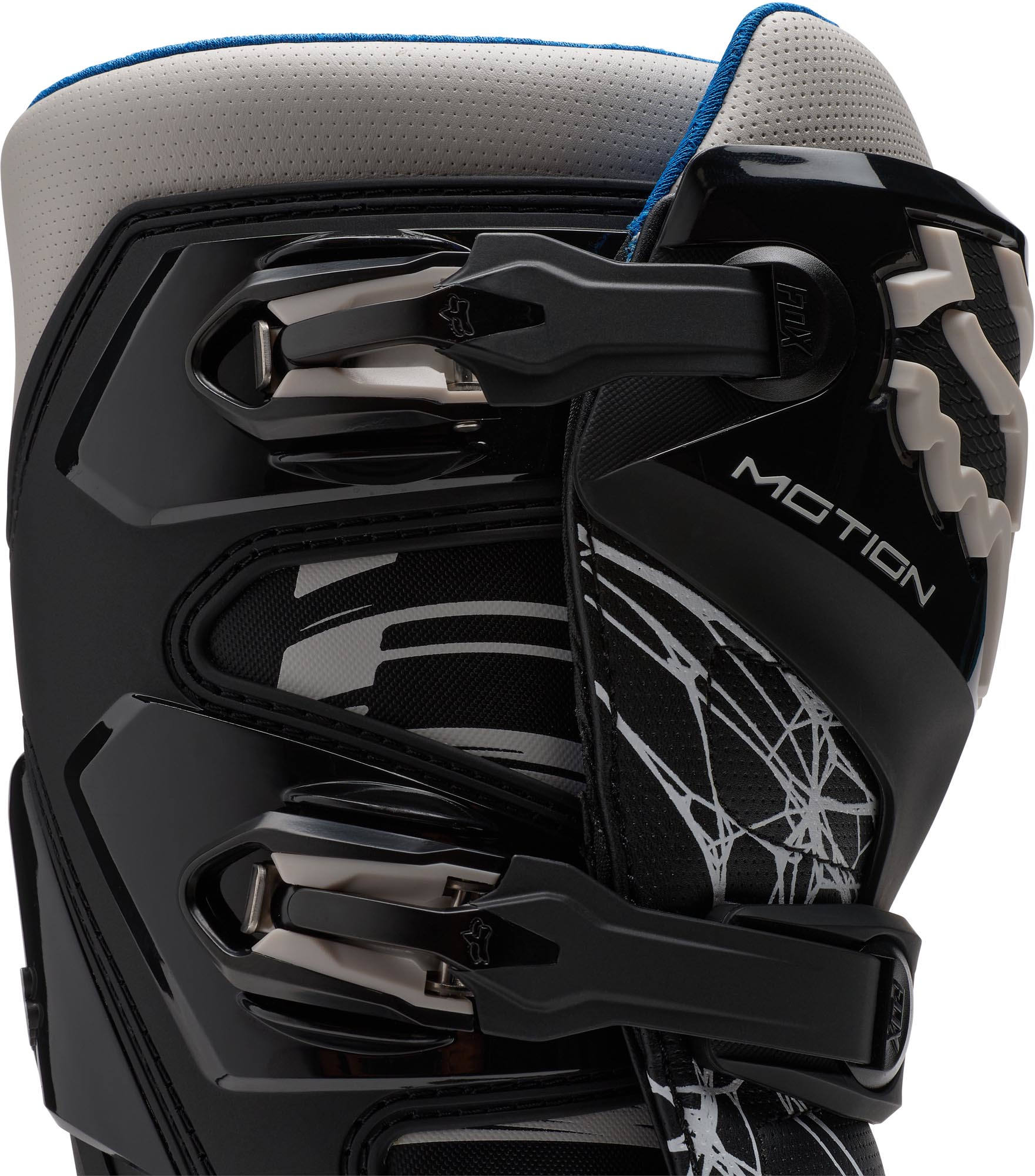 FOX Motion Diffuse Special Edition Motocross Boots black/grey 14 Figure 9