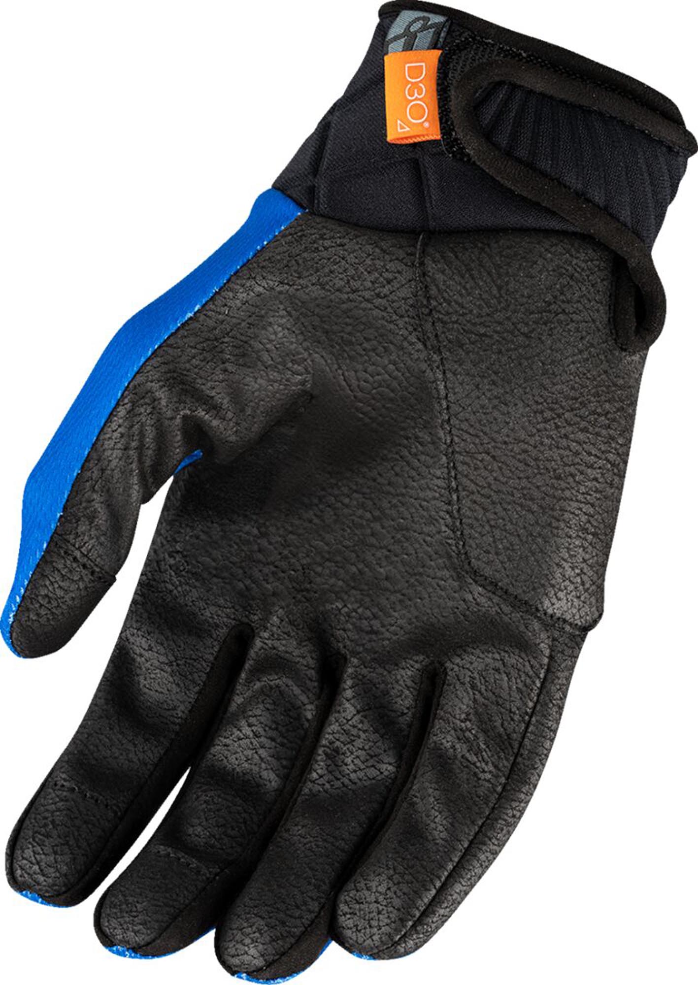 Icon Anthem 3 Motorcycle Gloves blue M Figure 2