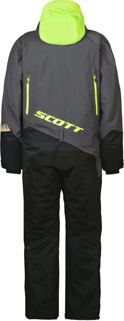 Scott DS-I Dryo 2023 Costumul de snowmobil One Piece Negru/gri M scurt Figura 4
