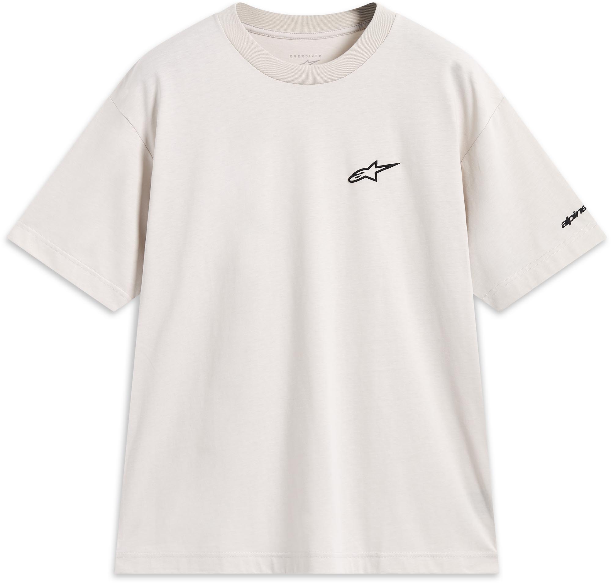 Alpinestars Mandate Oversized T-Shirt light grey XL Figure 1