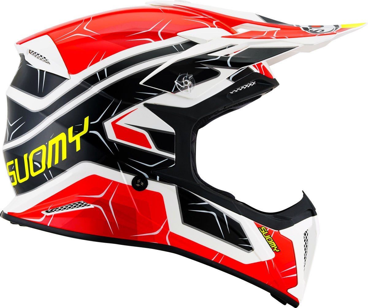 Suomy X-Wing Subatomic Motocross Helm schwarz/rot M (57/58) Abbildung 6