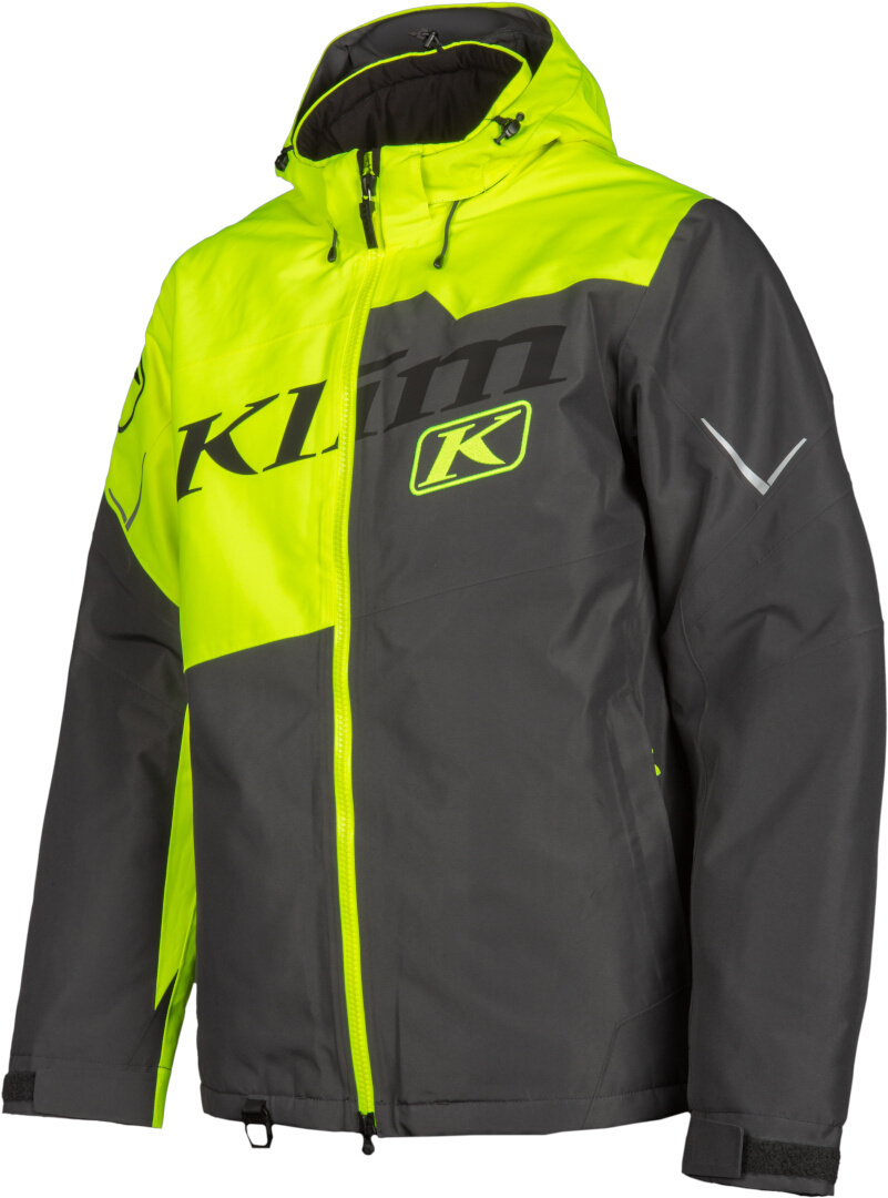 Klim Instinct 2022 Giacca per motoslitta nero/antracite/oro S Figura 2
