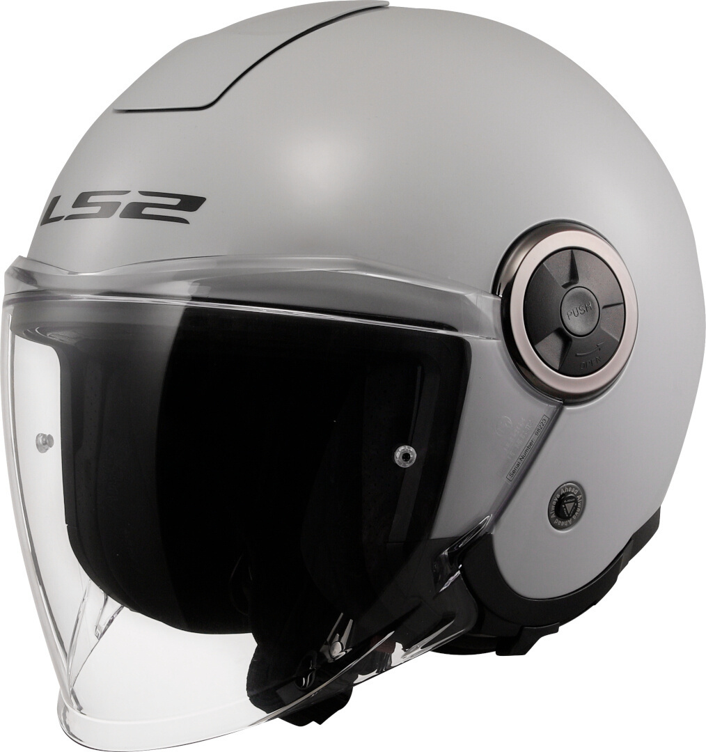 LS2 OF620 Classy Solid Jet hjälm Vit XXXL (65/66) Figur 3