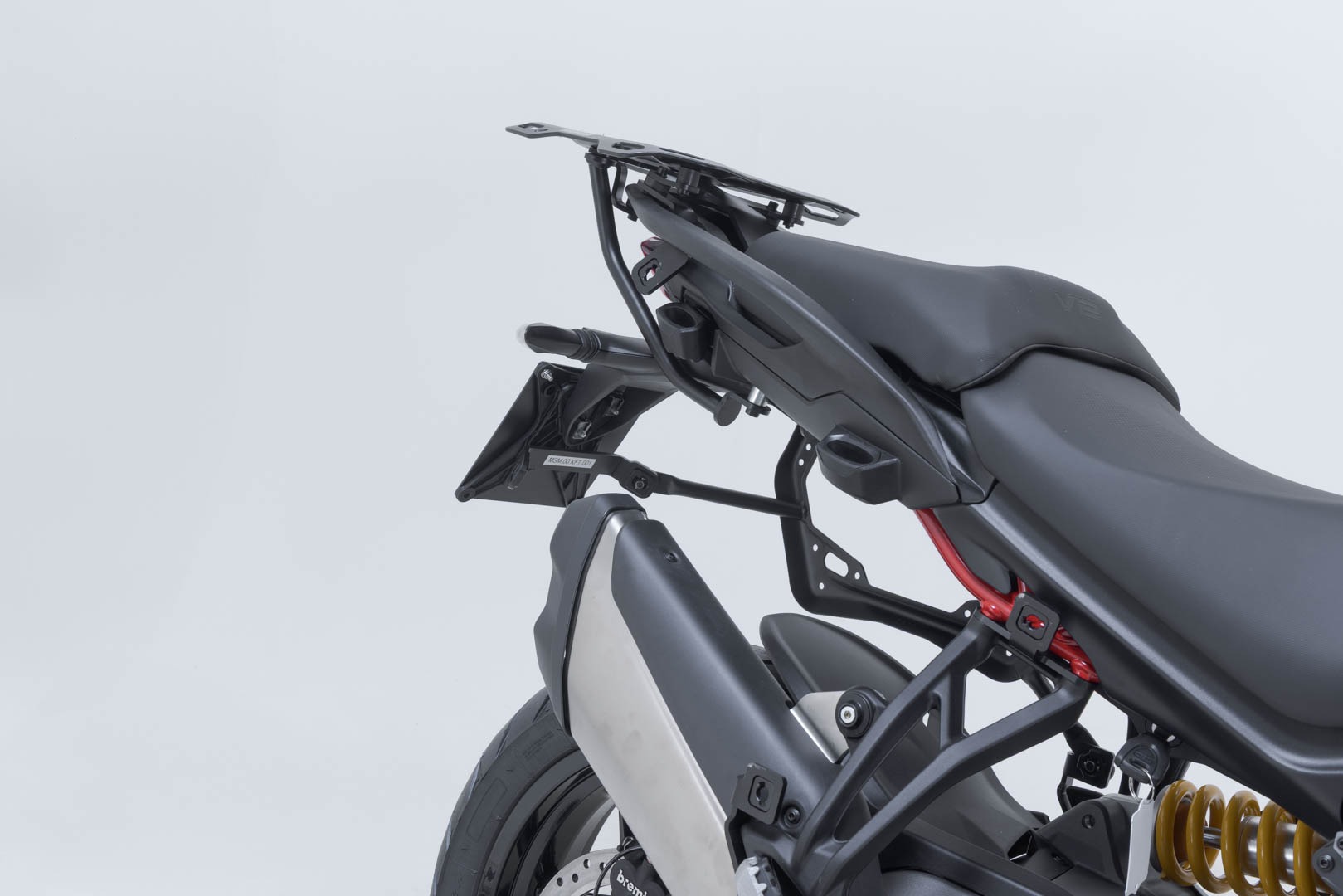 Portavion lateral SW-Motech PRO - Negru. Ducati Multistrada V2 / V2 S (24-). Figura 5