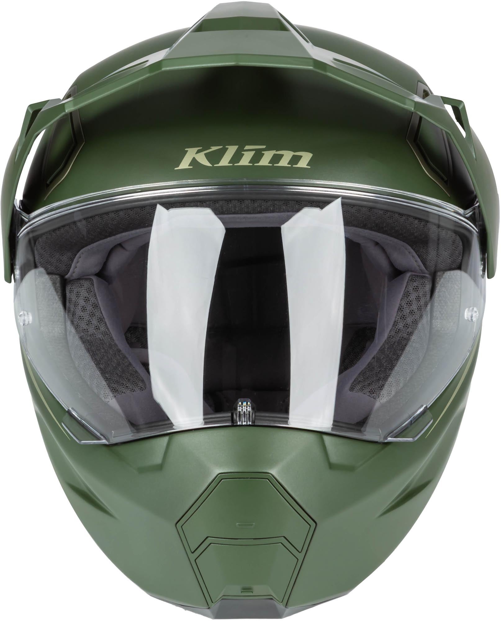 Klim X1 Alpha Graphic Carbon Kask enduro Wojskowy Zielony Matt L (59/60) Rysunek 2