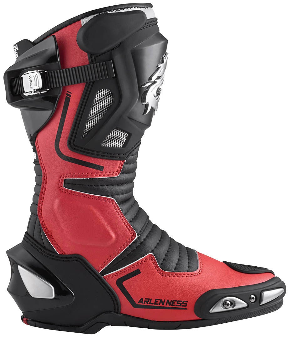 Arlen Ness Sugello Motorcycle Boots black/red 43 Figure 5
