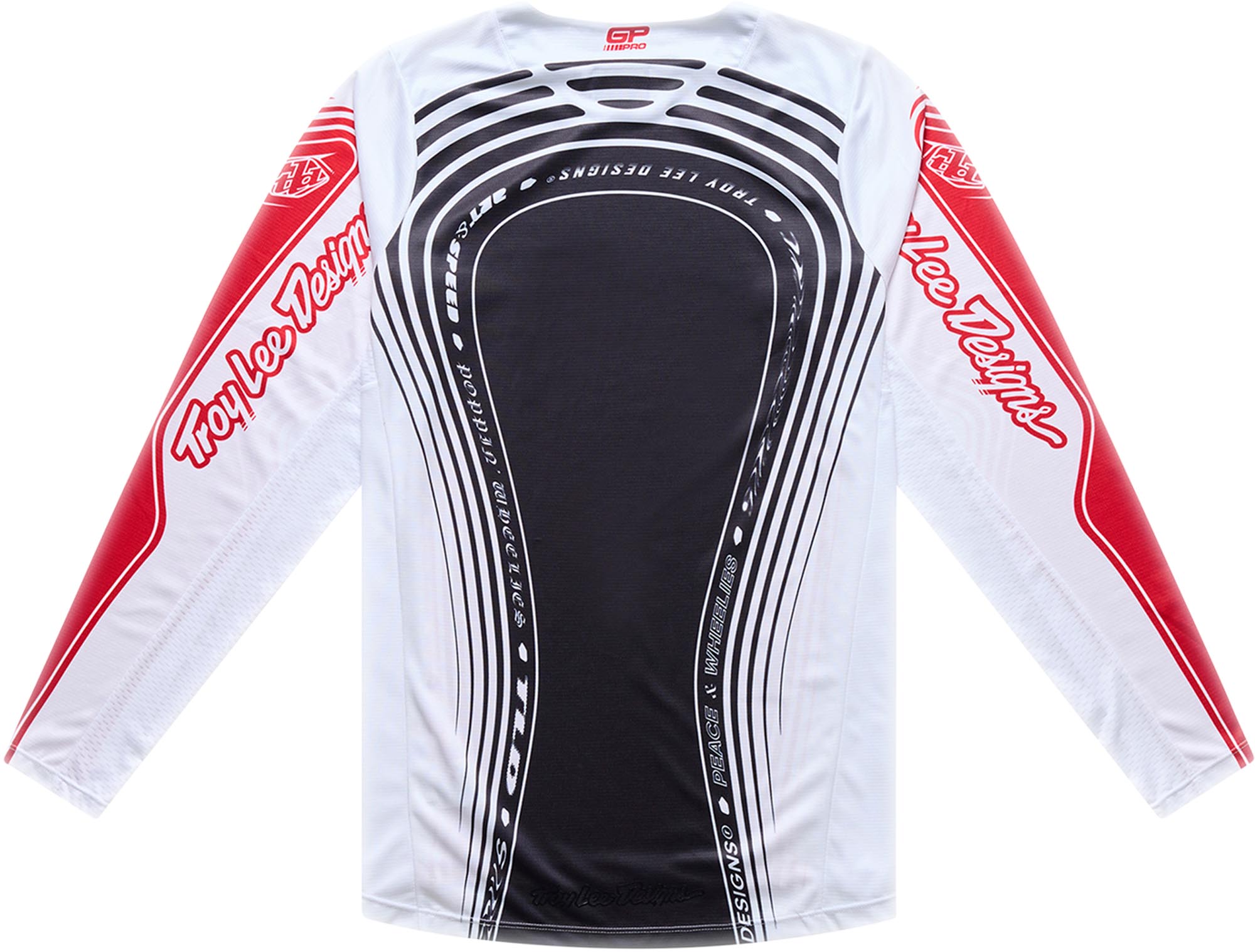 Troy Lee Designs GP Pro Streamline Maillot Motocross Rouge/Blanc M Figure 2