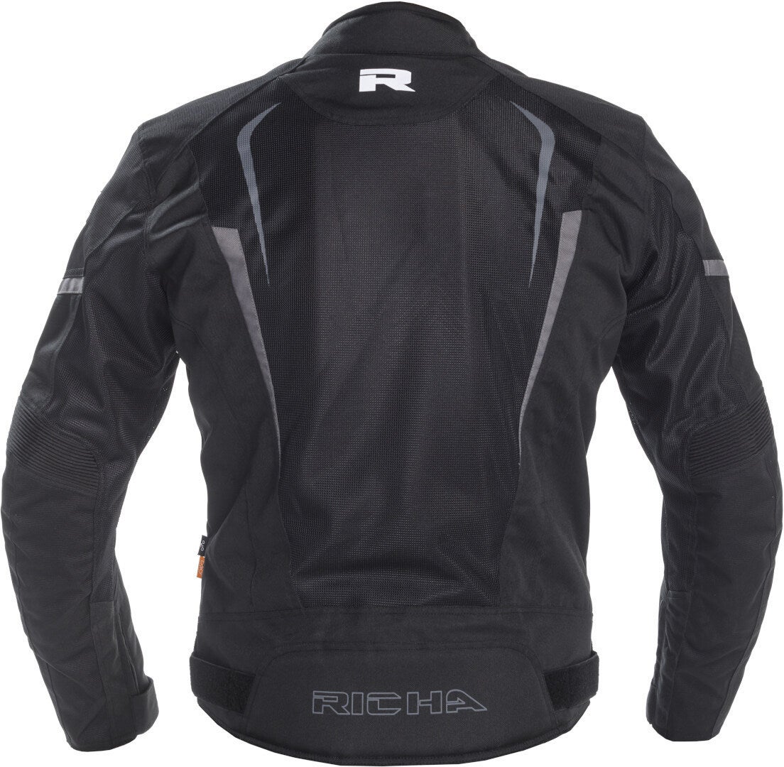 Richa Airstrike 2 Motorcycle Textile Jacket black 3XL Figure 2