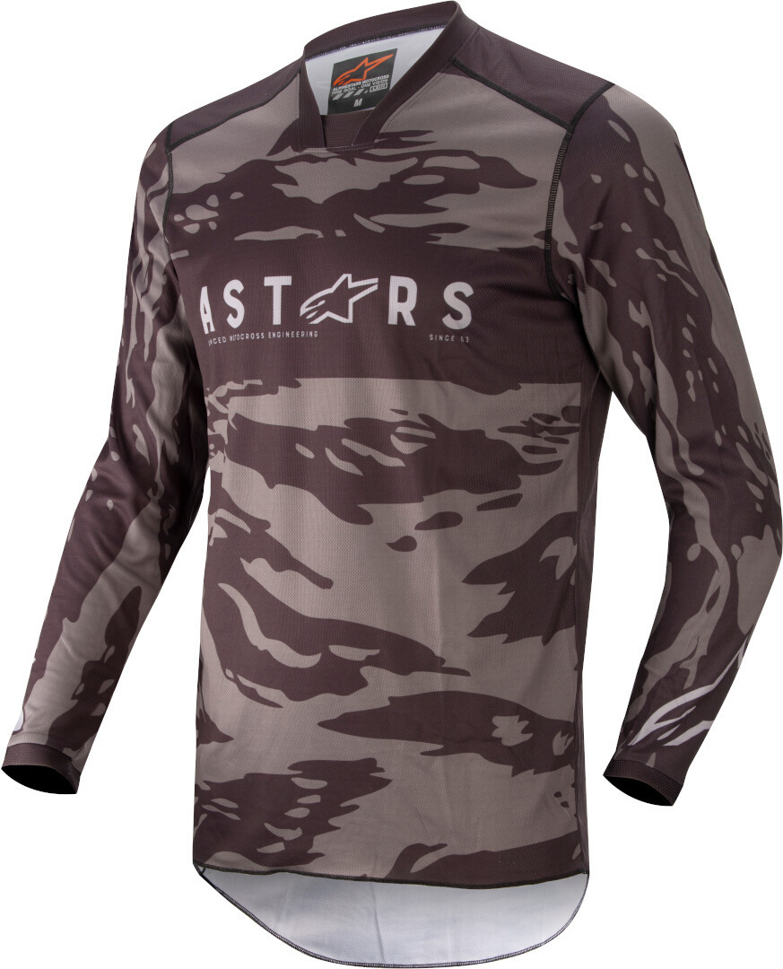Alpinestars Racer Tactical Tricou de motocross Negru/gri S Figura 1