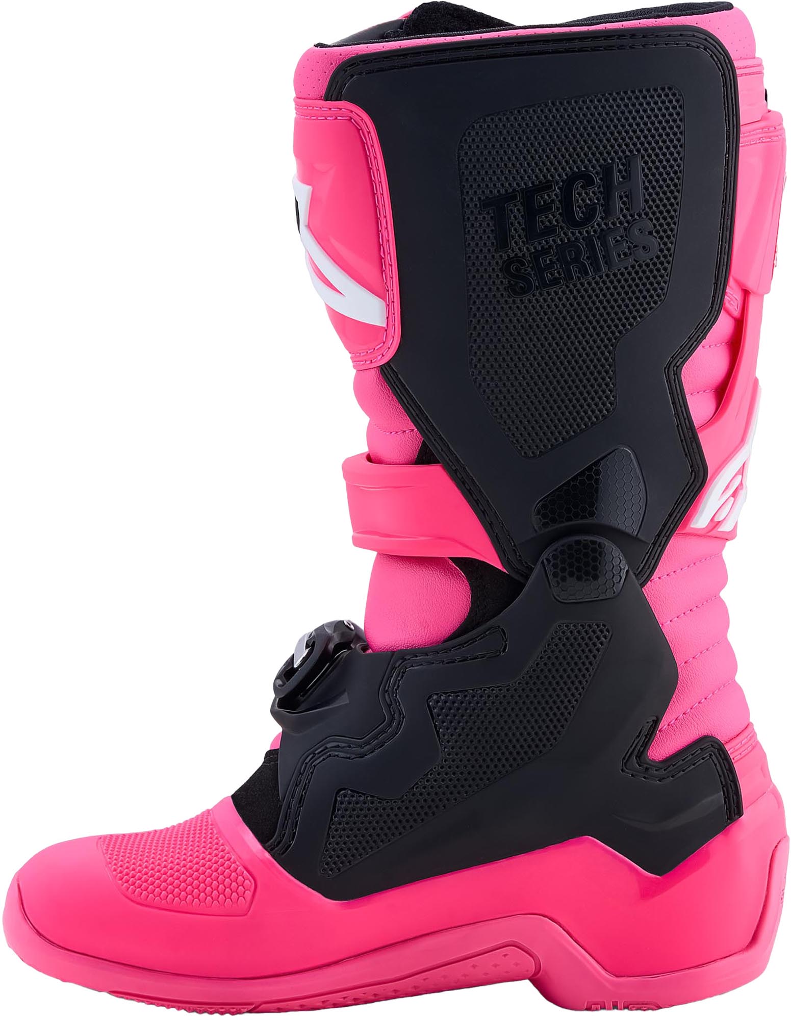 Alpinestars Tech 7S Botas de Motocross Juvenil preto/branco/rosa 4 Figura 6