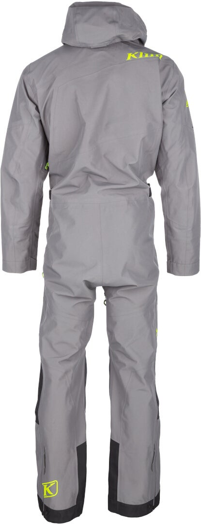 Klim Ripsa Vapor One Piece Snowmobile Suit grey/neon yellow Short S Figure 15