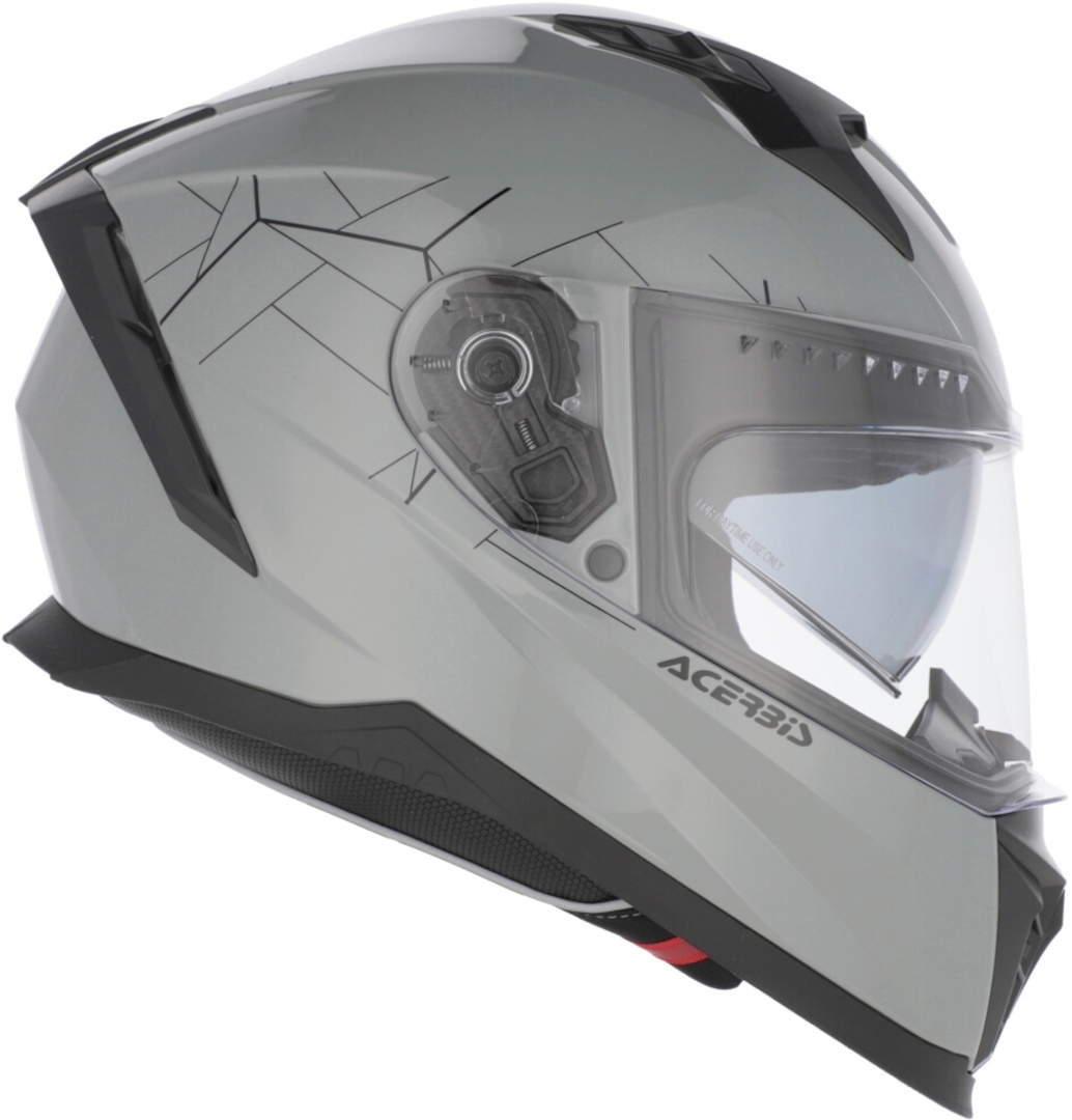 Acerbis X-Way Solid Helm grau M (57/58) Abbildung 4