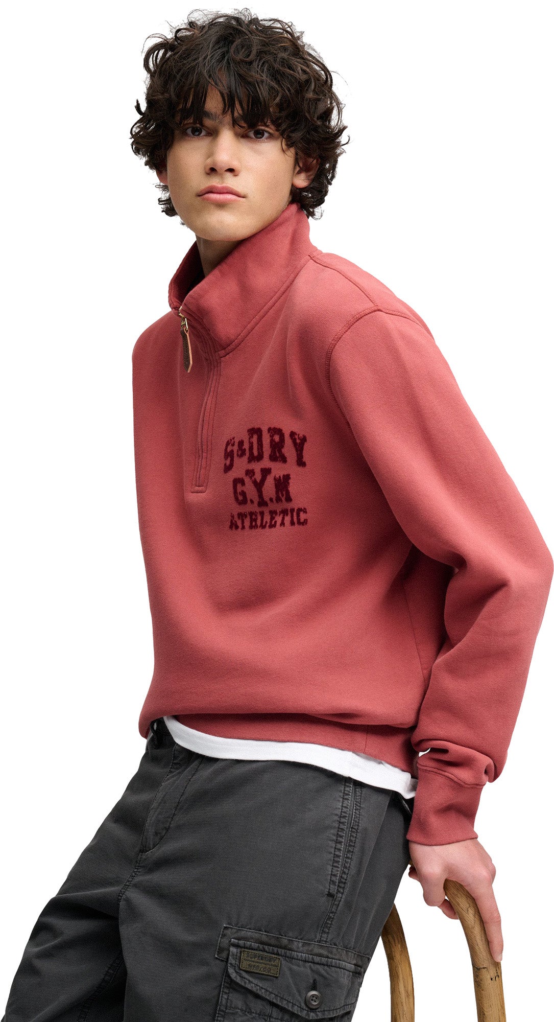 Superdry & Co Tonal Džemperis sarkans 2XL 3. attēls