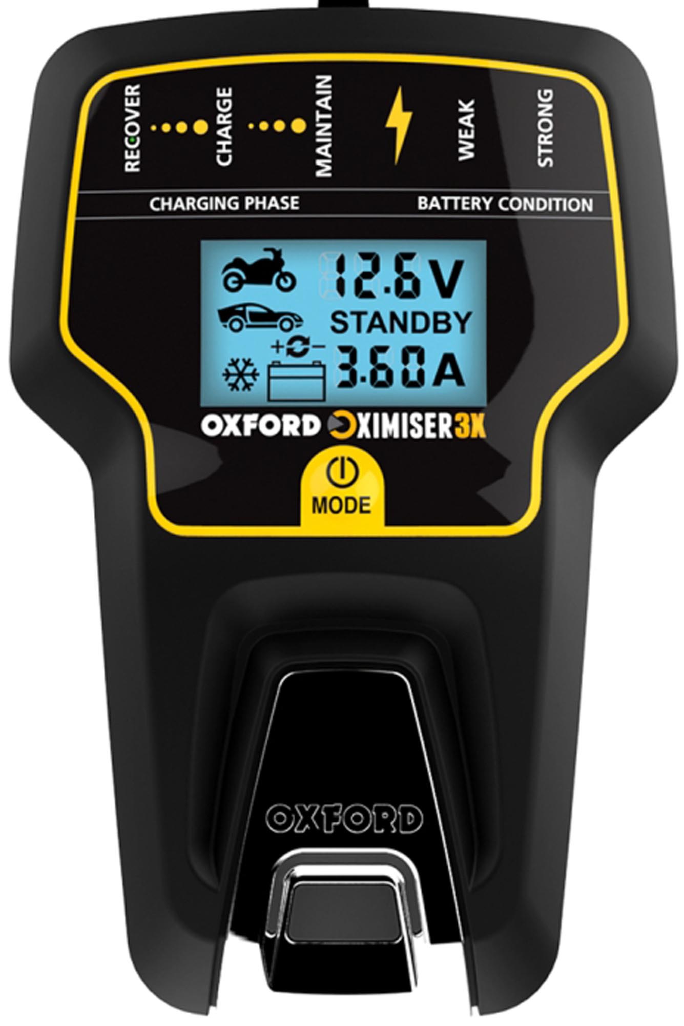 Oxford Oximiser 3X UK Battery Charger Main article Figure 1