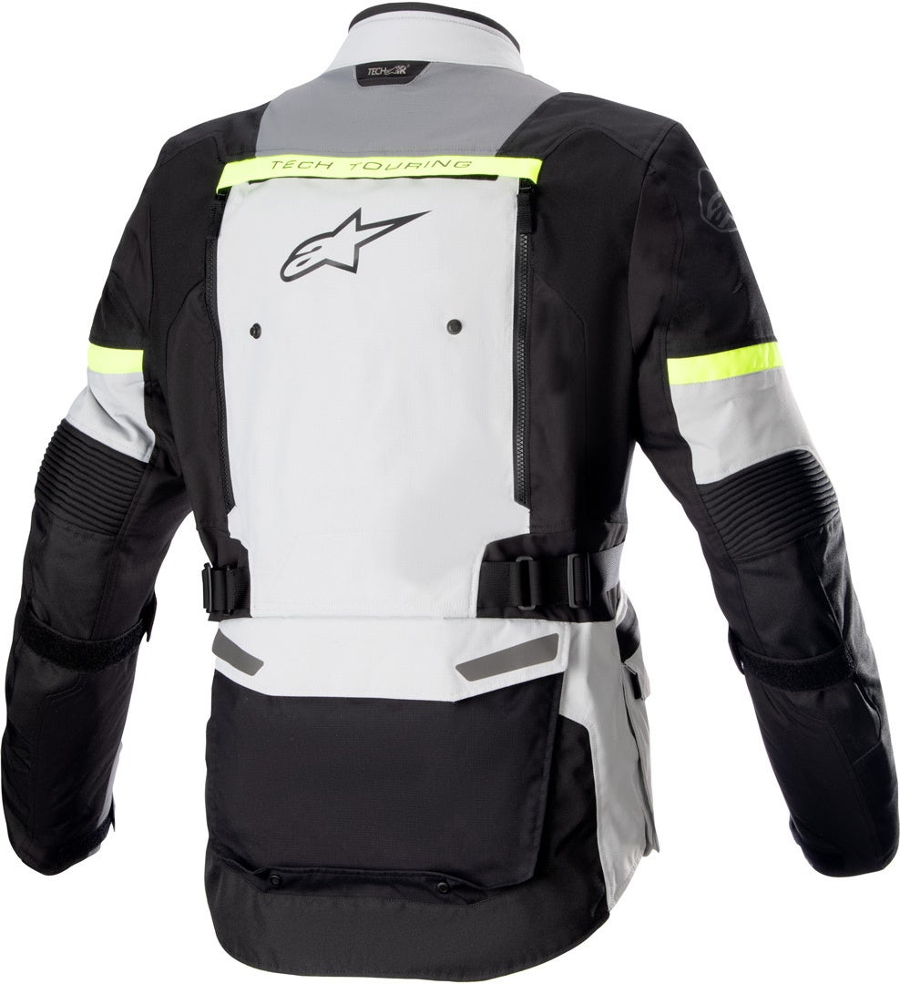 Alpinestars Bogota Pro Drystar® waterproof Motorcycle Textile Jacket grey M Figure 2