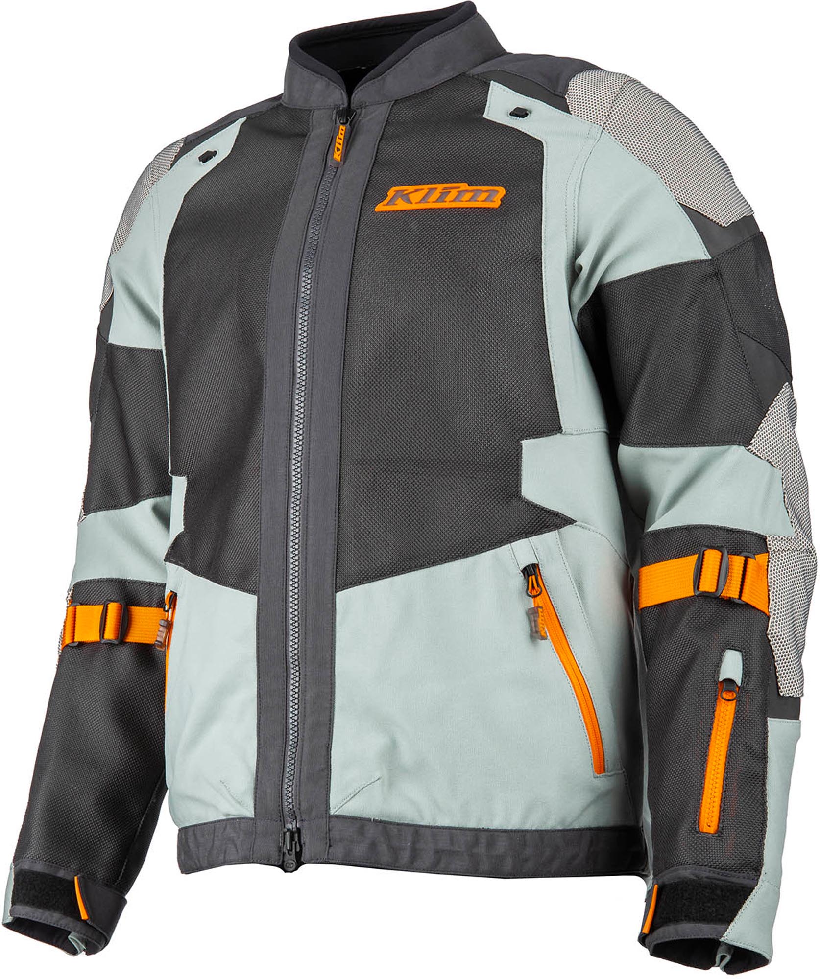 Klim Baja Mesh Motorcykel tekstiljakke antracit/orange XXL Figur 1