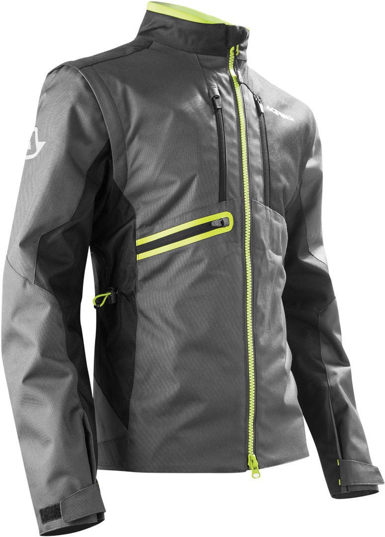 Acerbis Enduro One Blouson textile de moto noir/jaune XXL Figure 5