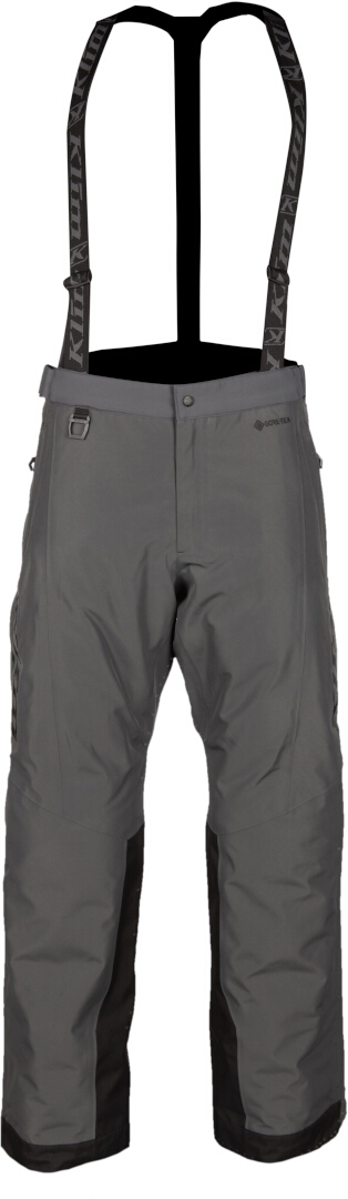 Klim Kaos 2022 Pantaloni de bib pentru snowmobil gri/negru XXL Figura 5